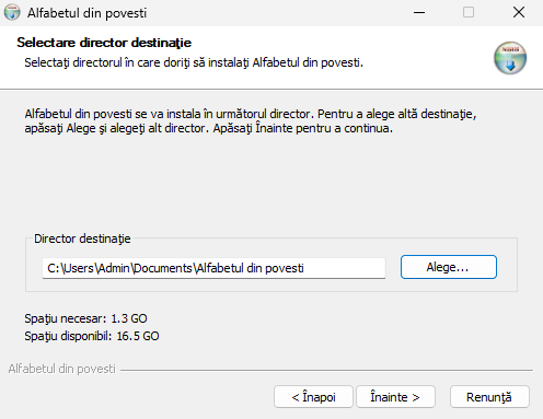 Selectare director destinație